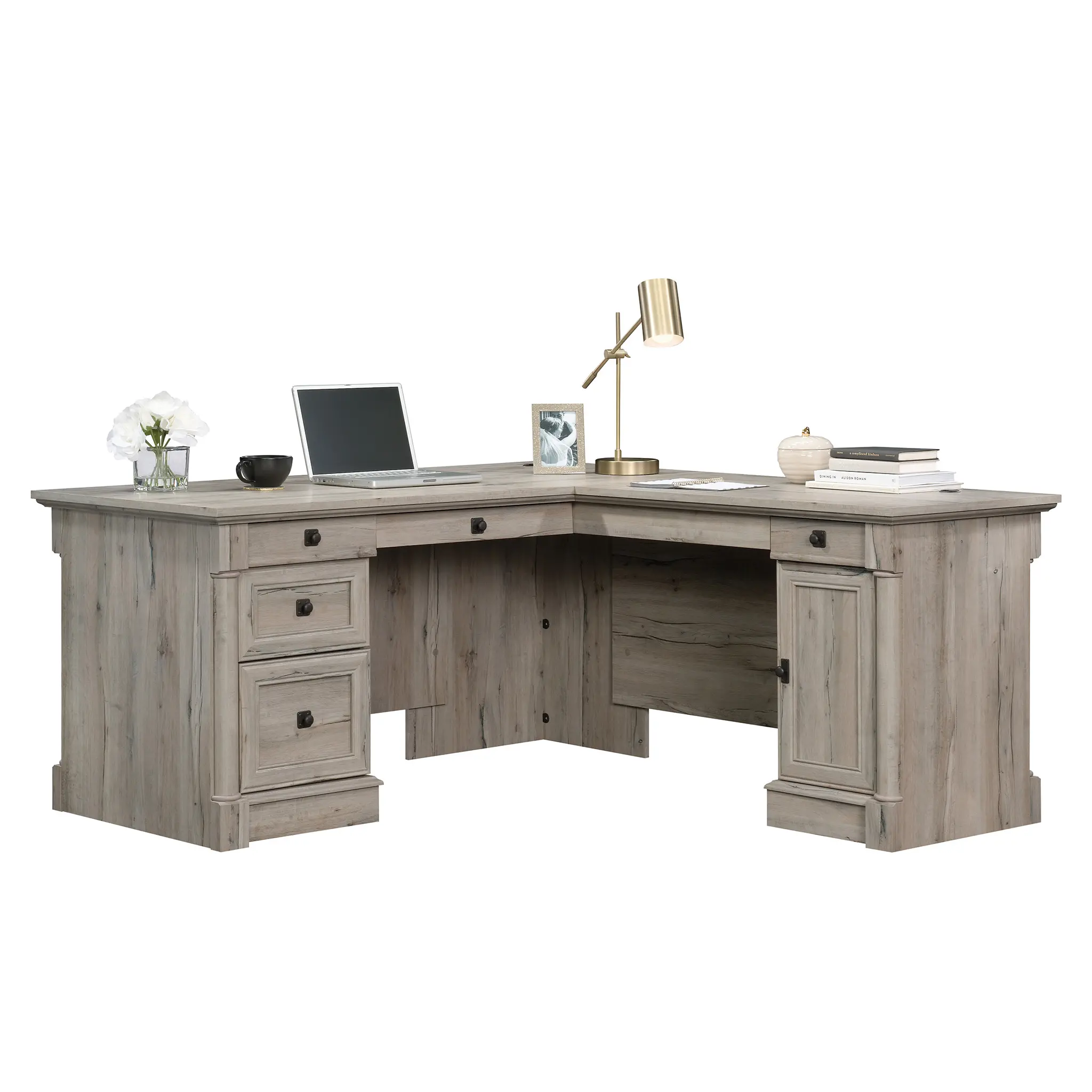 Palladia Gray L Desk-4