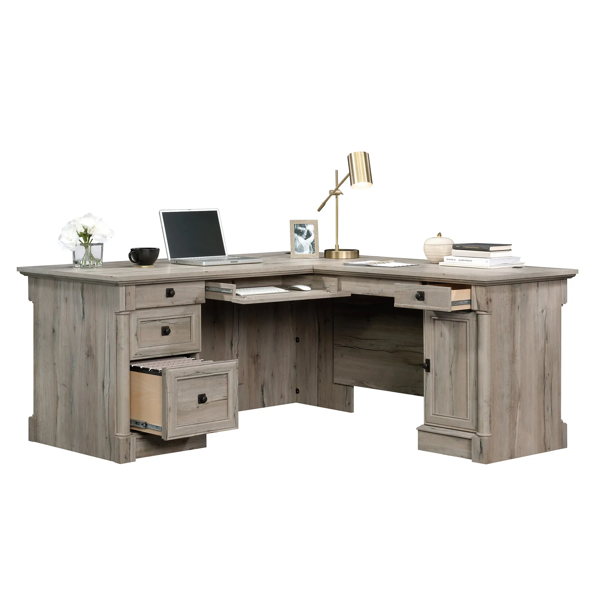 Palladia Gray L Desk-5