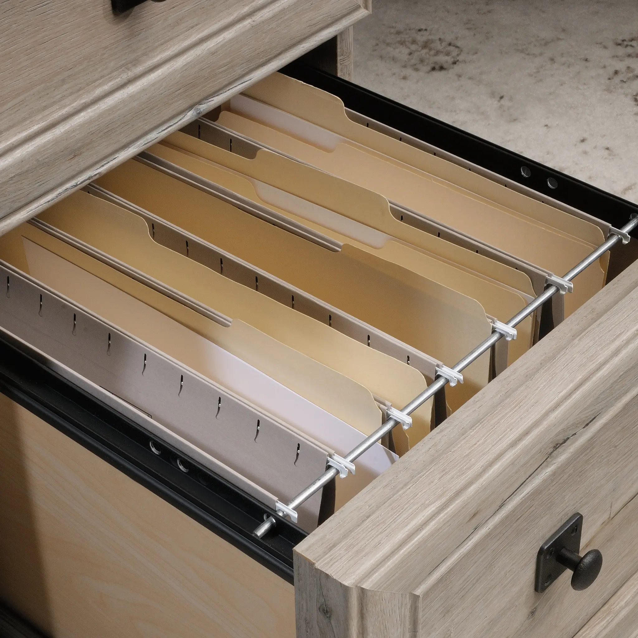 Palladia Gray L Desk-9