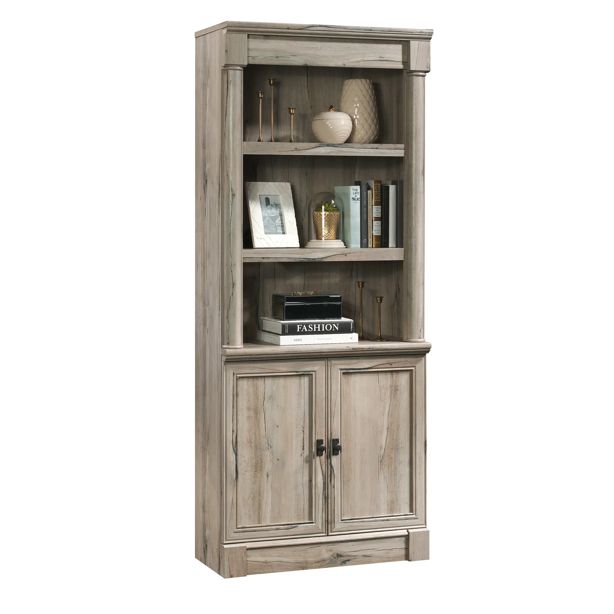 Palladia Gray Bookcase-5