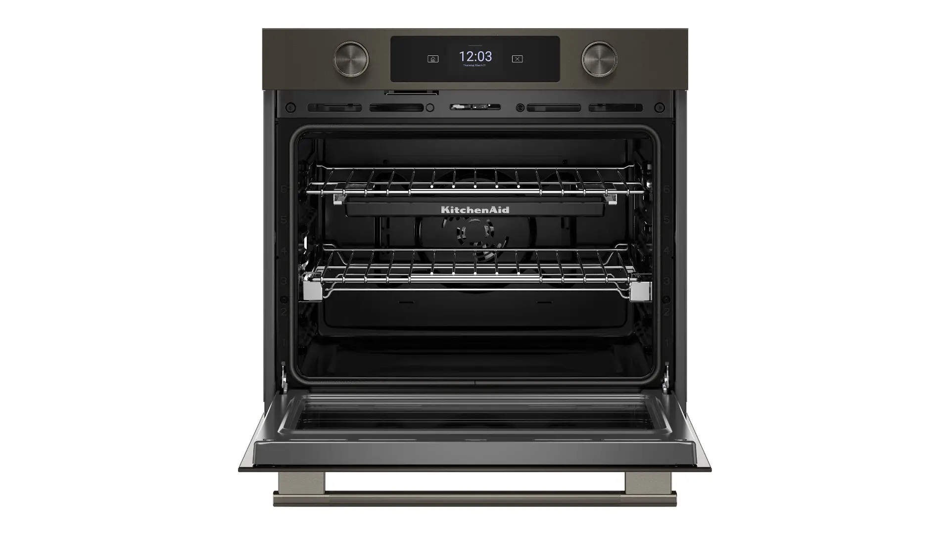KOES730SBE KitchenAid 5.0 Cu Ft Smart Electric Single Wall Oven - Black Ore-10