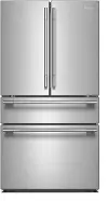 KRMF336SPS KitchenAid 30 Cu Ft 4 Door French Door Refrigerator - Stainless Steel