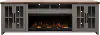 Avon Gray Fireplace TV Stand