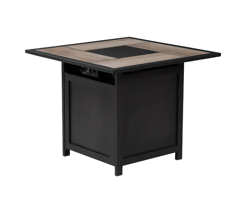 Bruges Black Firepit