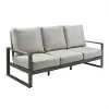 Hudson Gray Patio Sofa