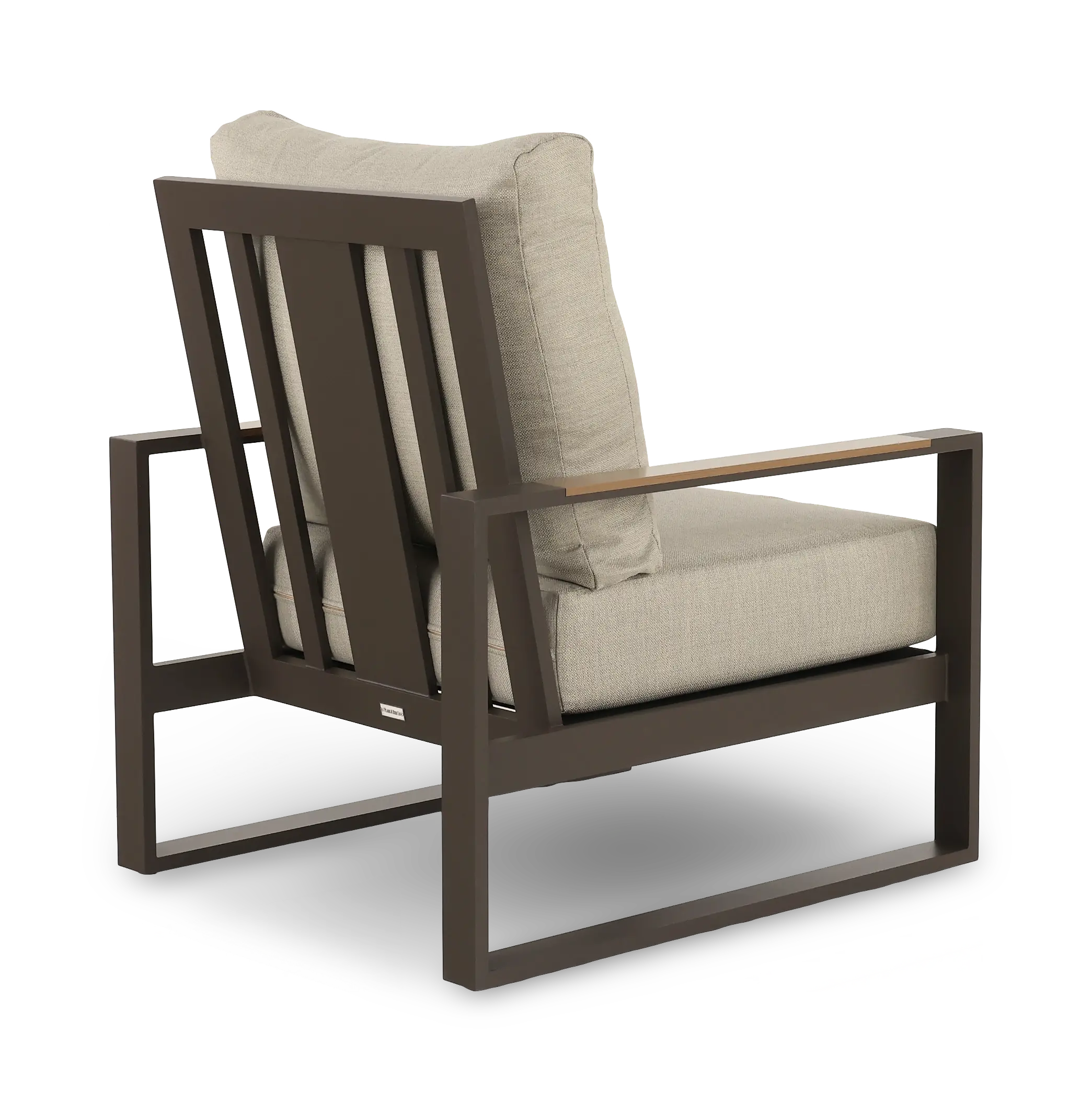 Hudson Beige Patio Lounge Chair-6