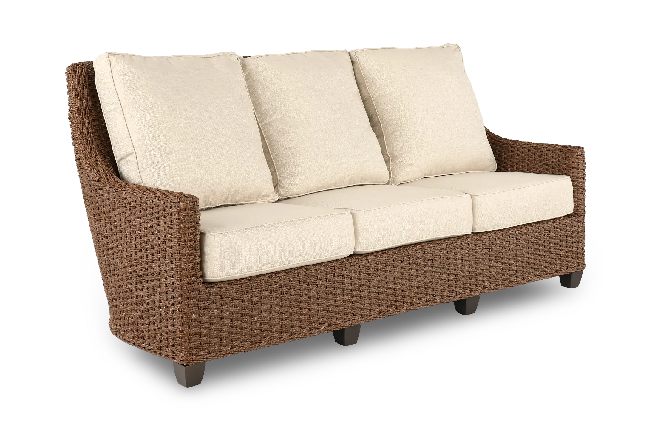 Labelle Beige Patio Sofa-1