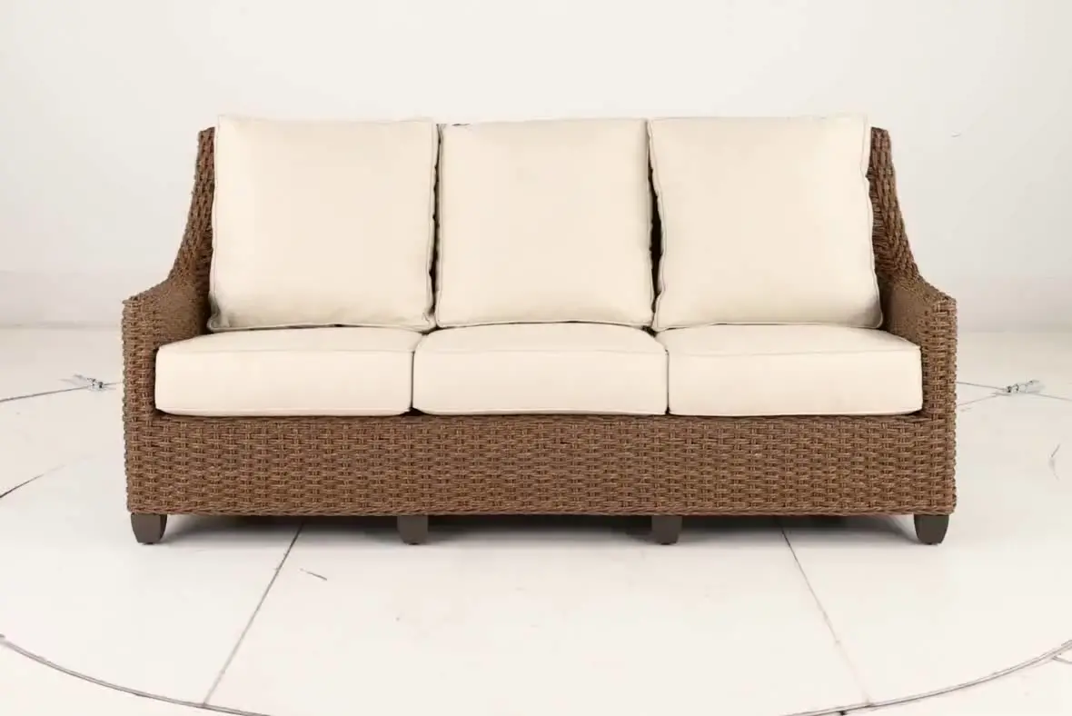 Labelle Beige Patio Sofa-10