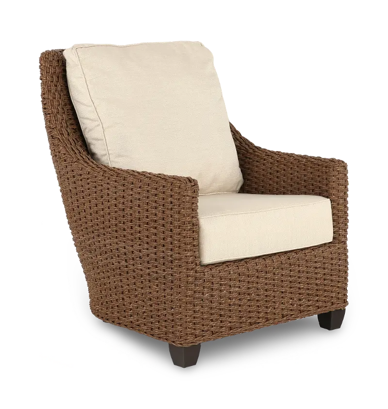 Labelle Beige Patio Lounge Chair