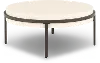 Labelle Beige Stone Patio Coffee Table