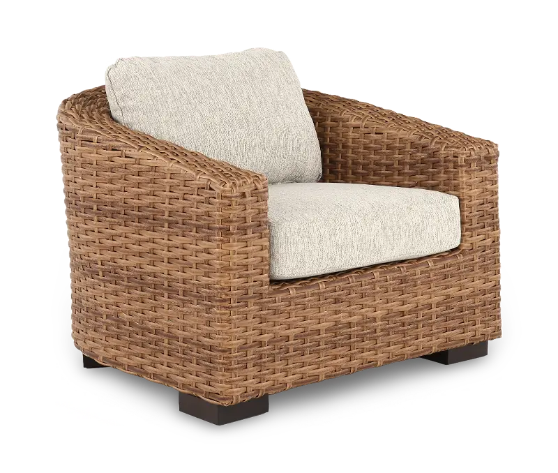 Julian Brown Patio Lounge Chair