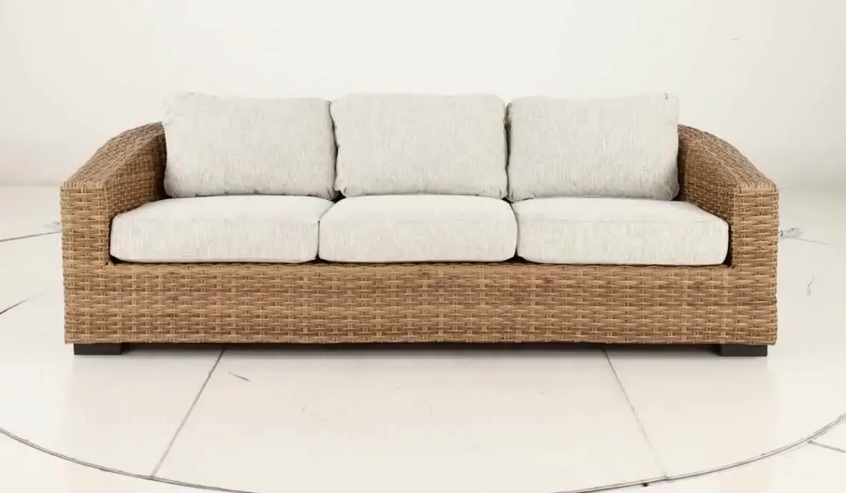 Julian Brown Patio Sofa-10