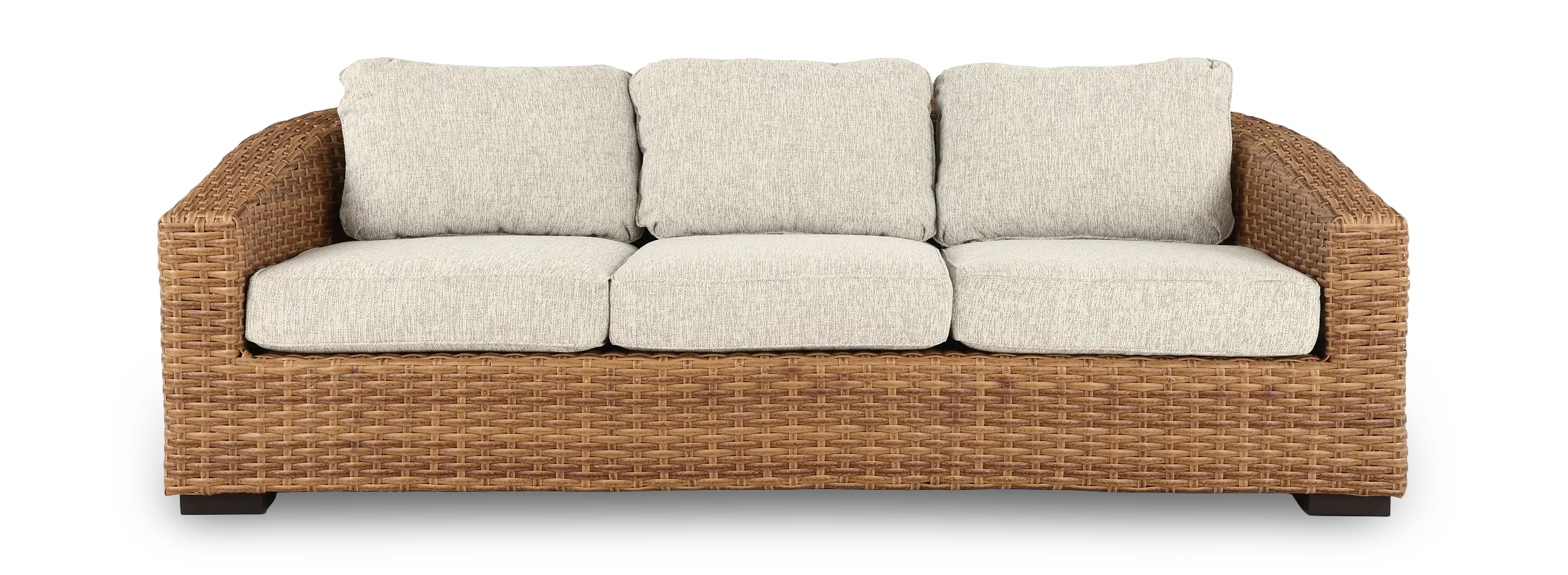 Julian Brown Patio Sofa-4