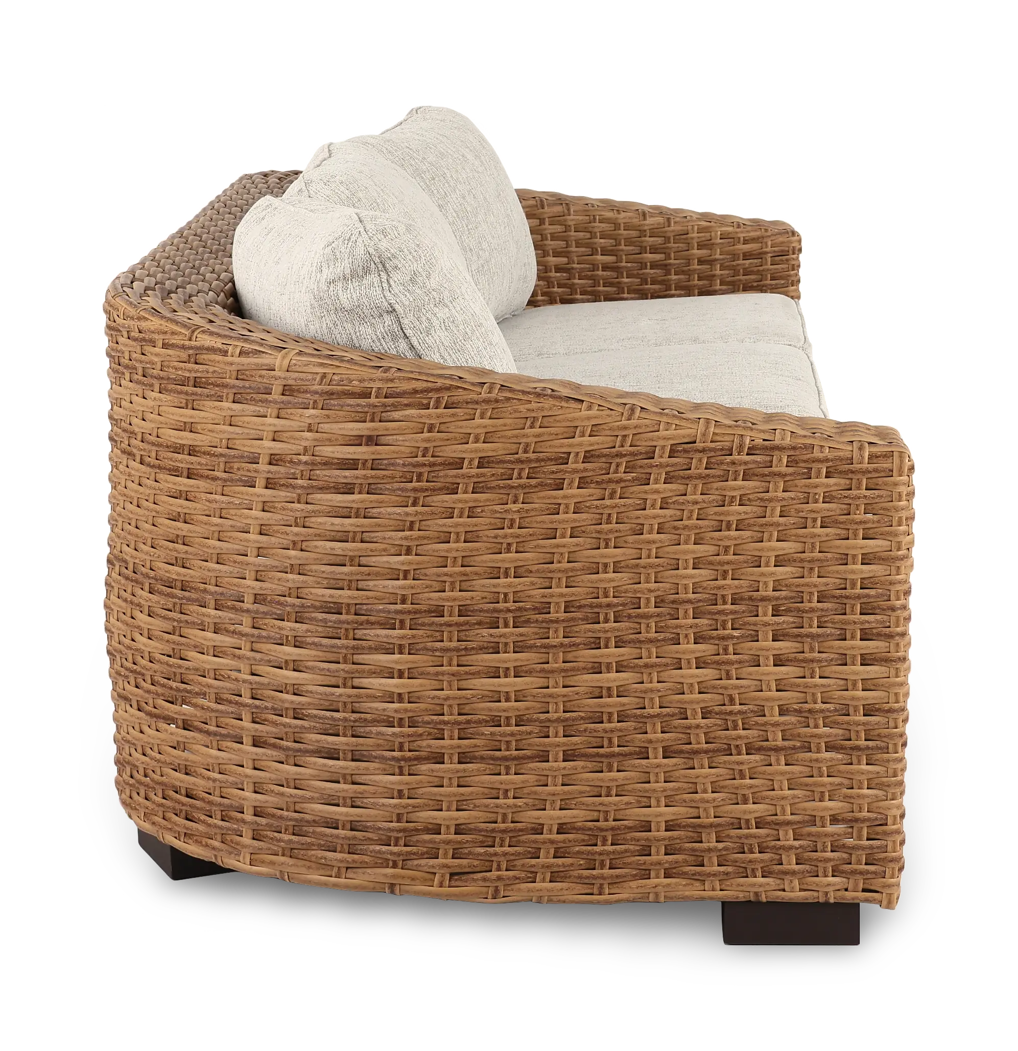 Julian Brown Patio Sofa-5