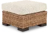 Julian Brown Patio Ottoman