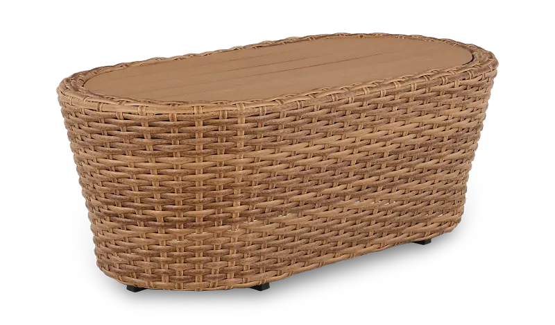 Julian Brown Patio Coffee Table