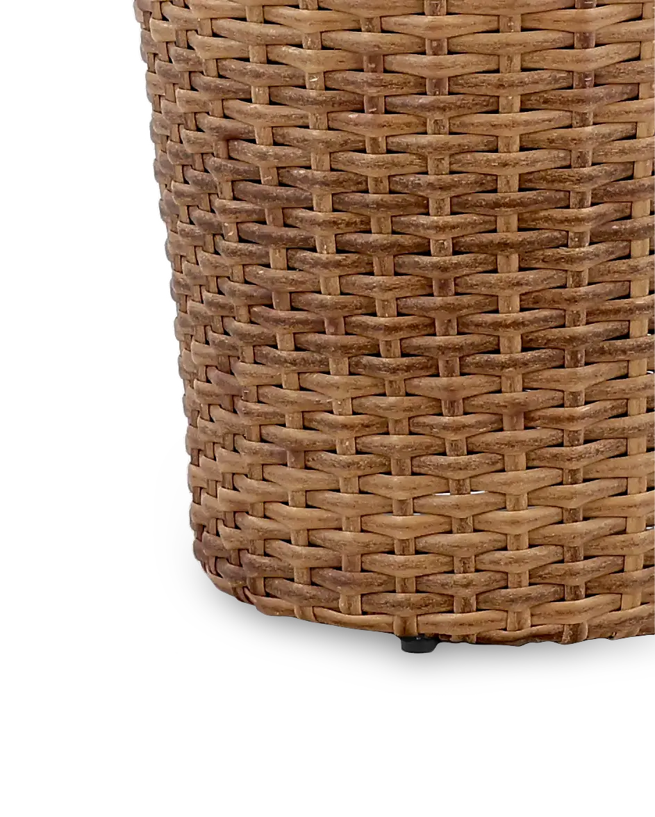 Julian Brown Patio End Table-6