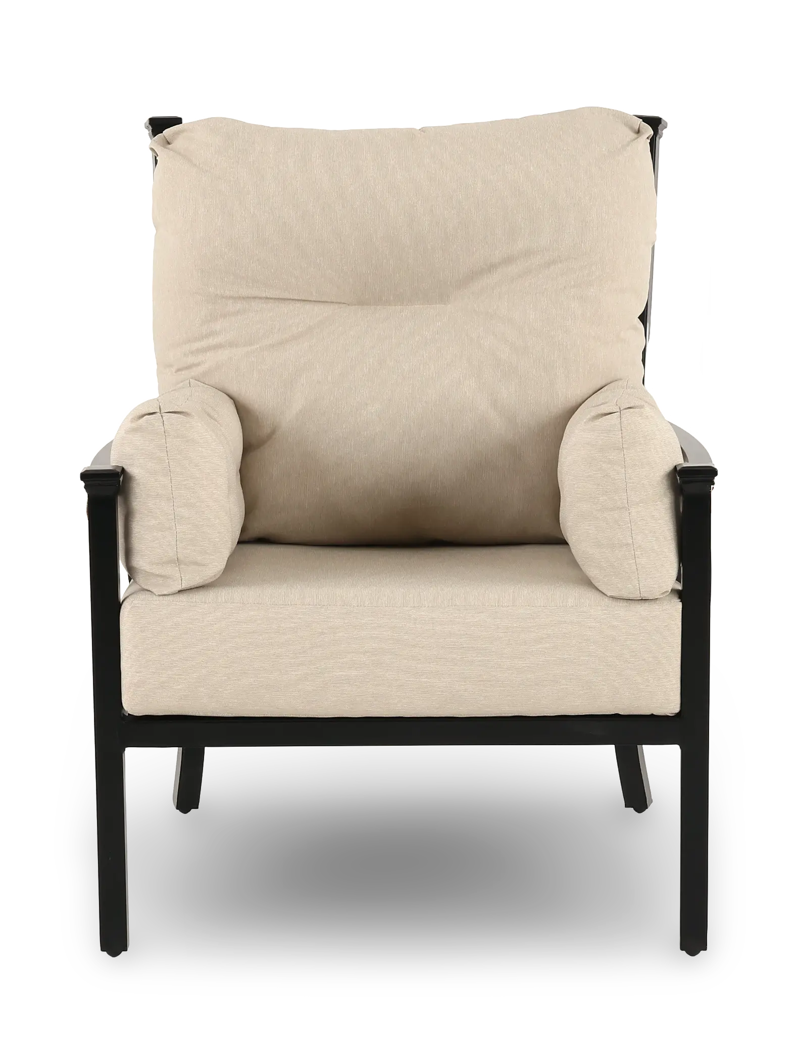 Seville Beige Patio Club Chair-4