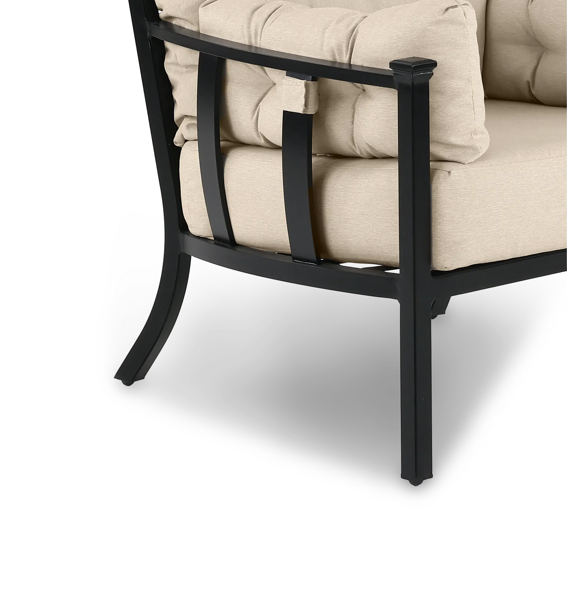 Seville Beige Patio Club Chair-7