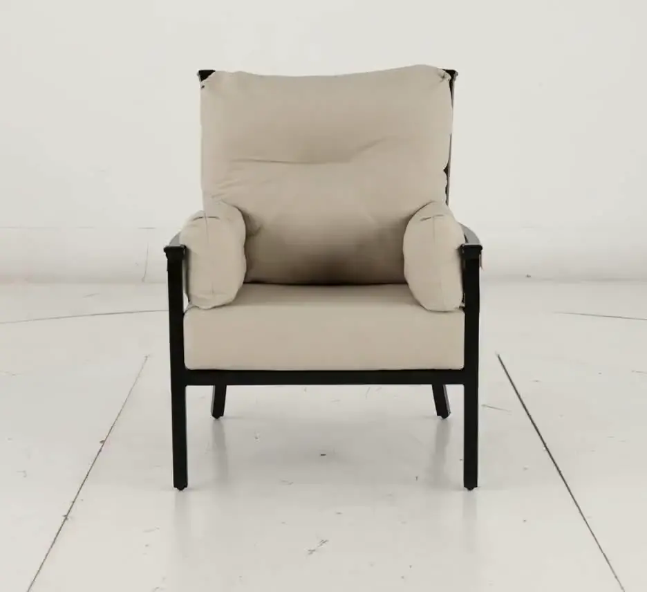 Seville Beige Patio Club Chair-9