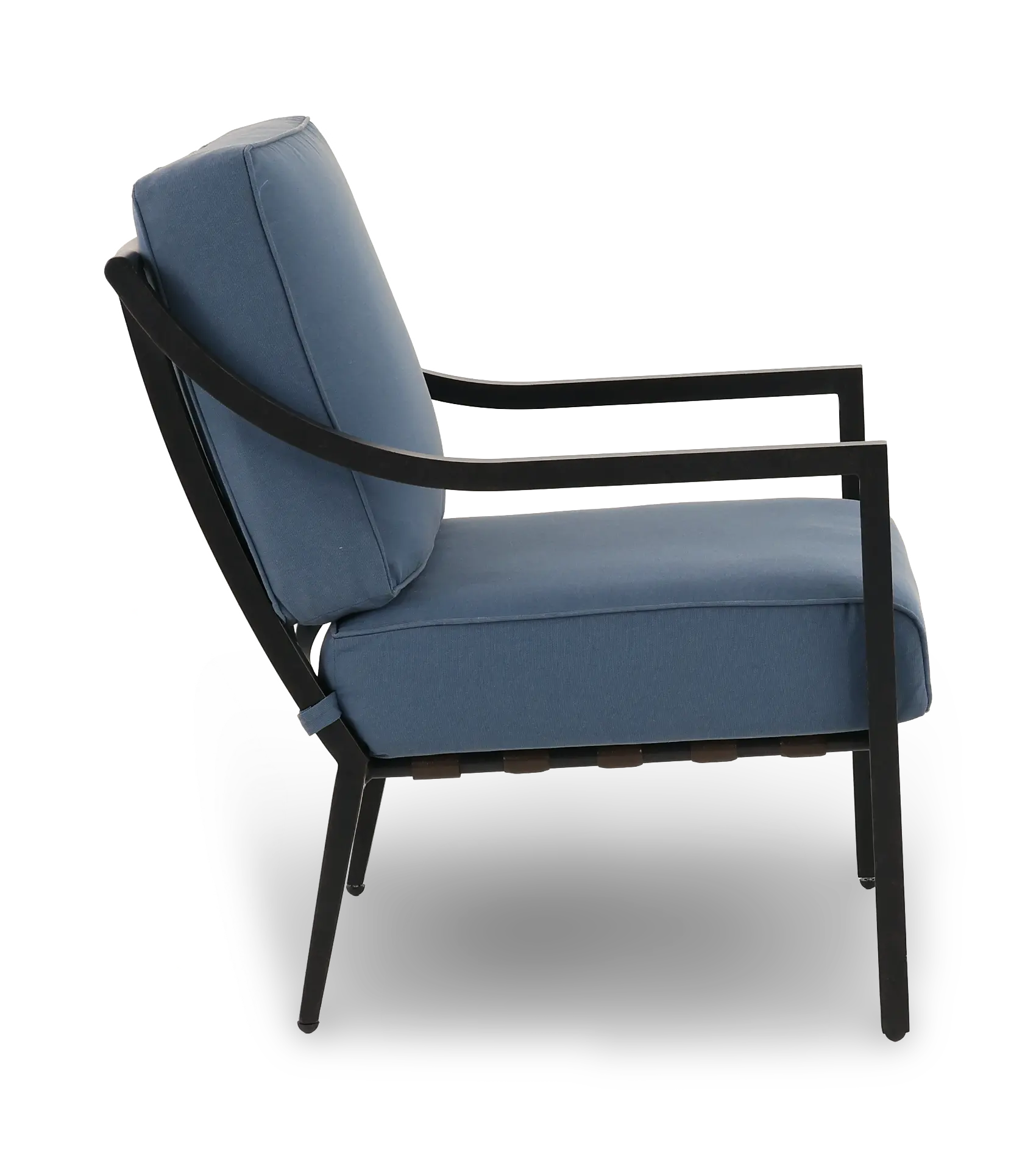 Charlotte Blue Patio Club Chair-5