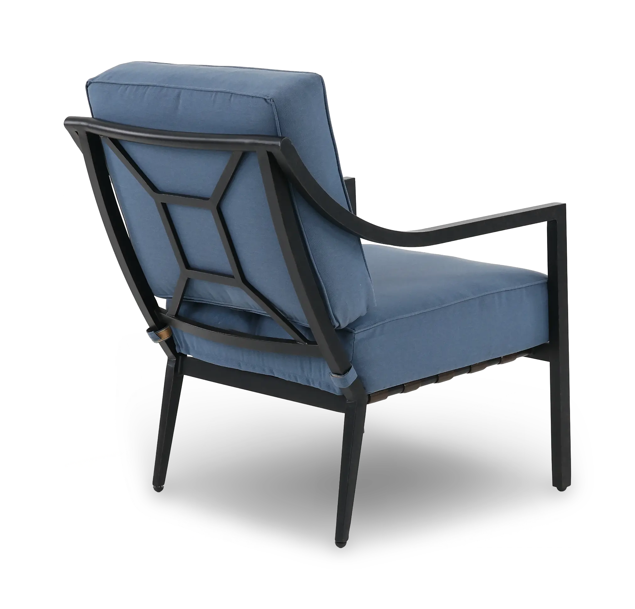 Charlotte Blue Patio Club Chair-6