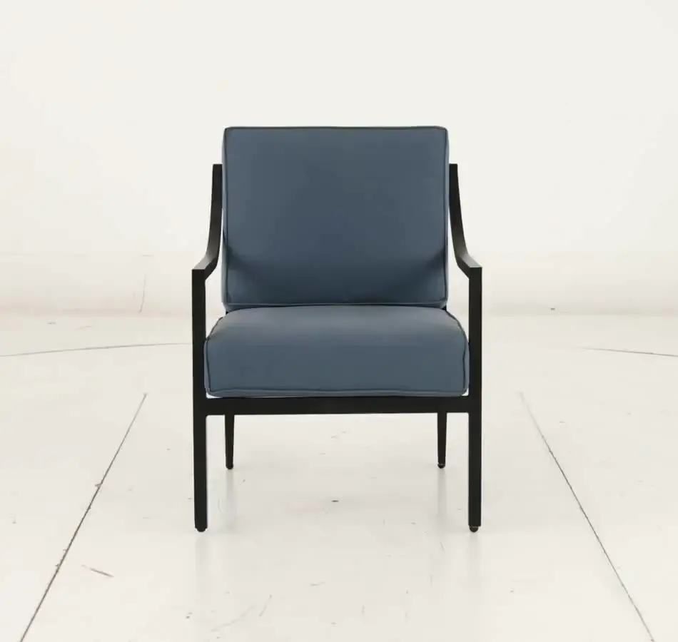 Charlotte Blue Patio Club Chair-8