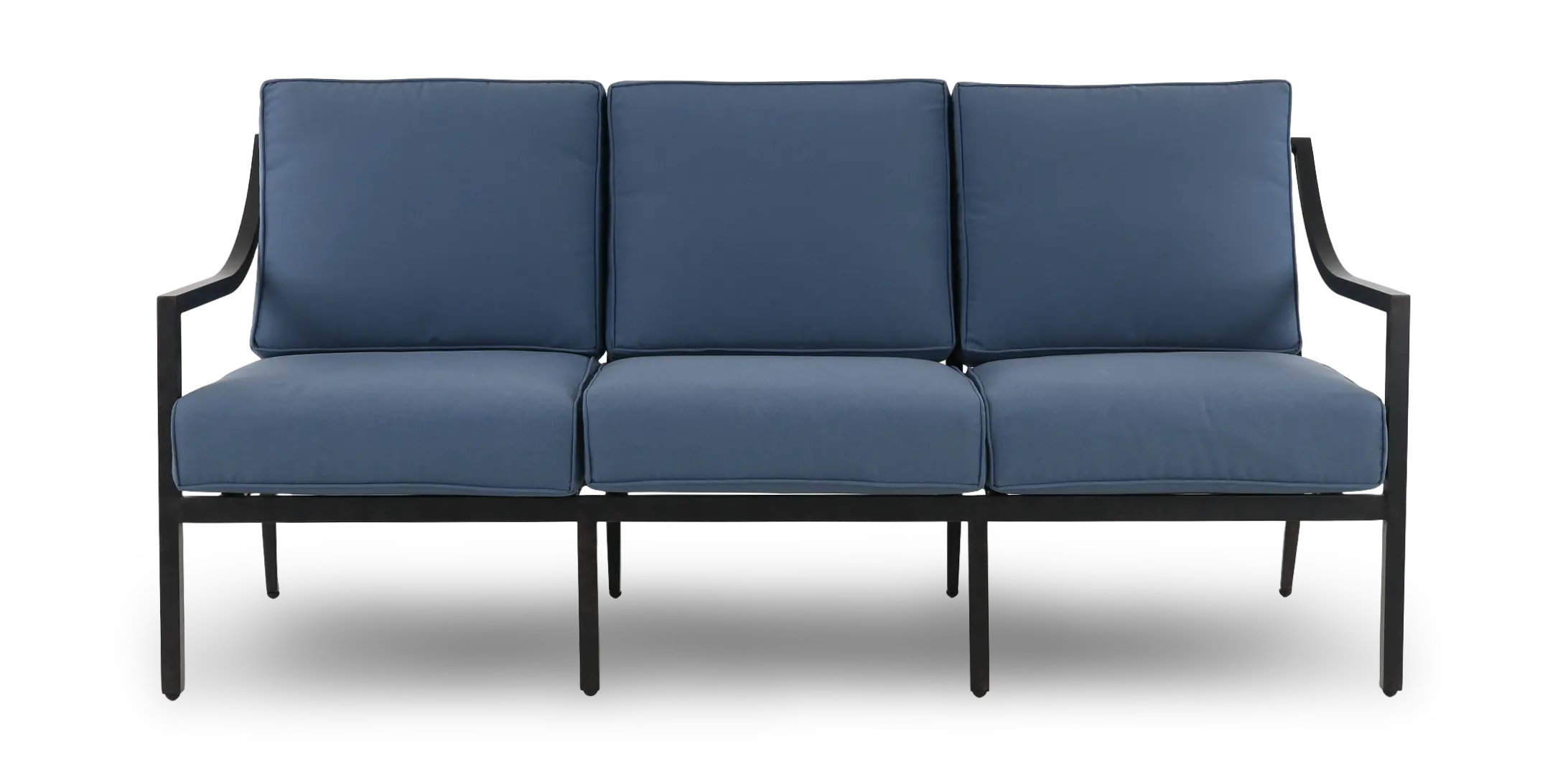 Charlotte Blue Patio Sofa-4
