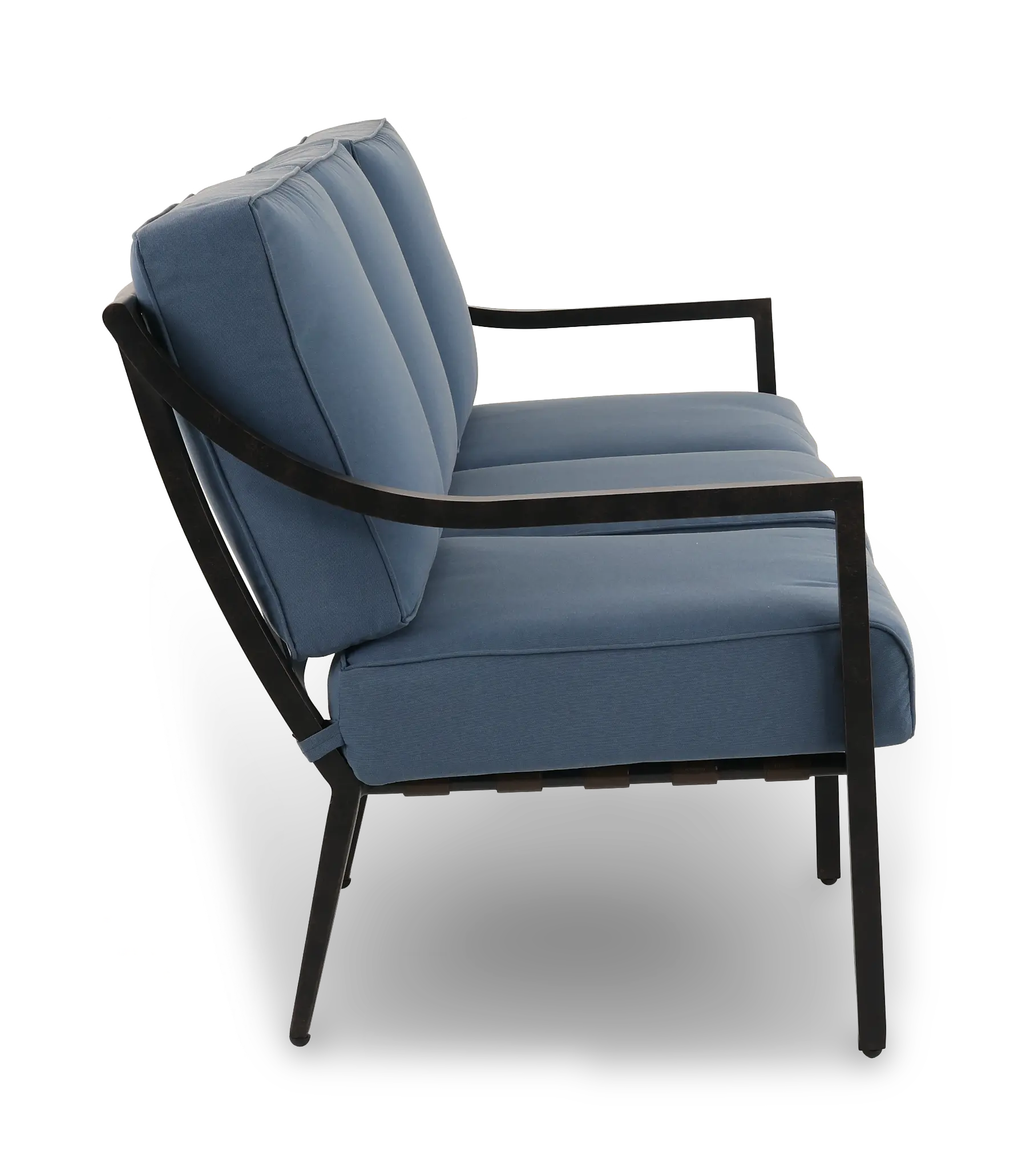 Charlotte Blue Patio Sofa-5