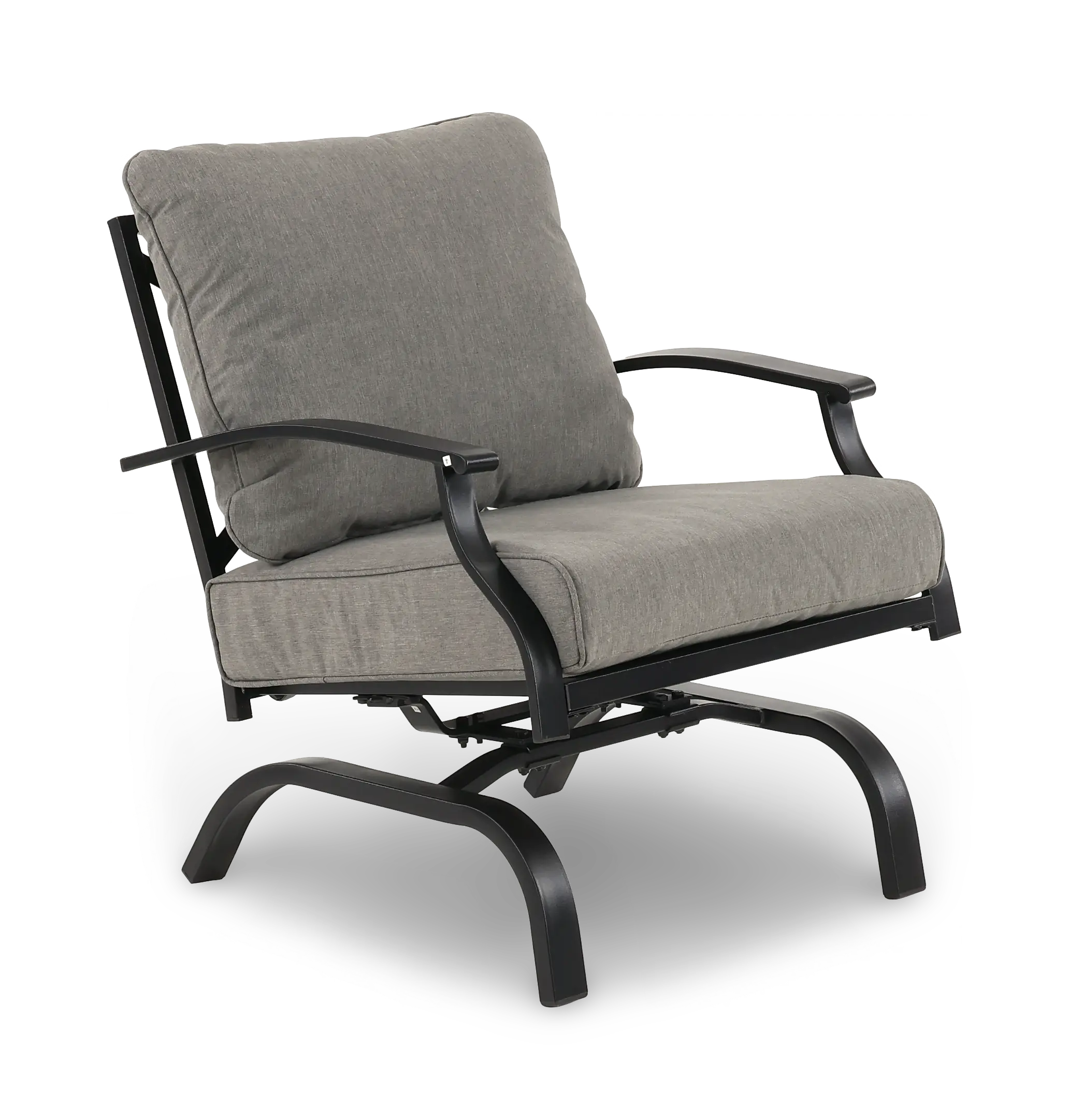 Franklin Gray Patio Club Chair with Motion-1