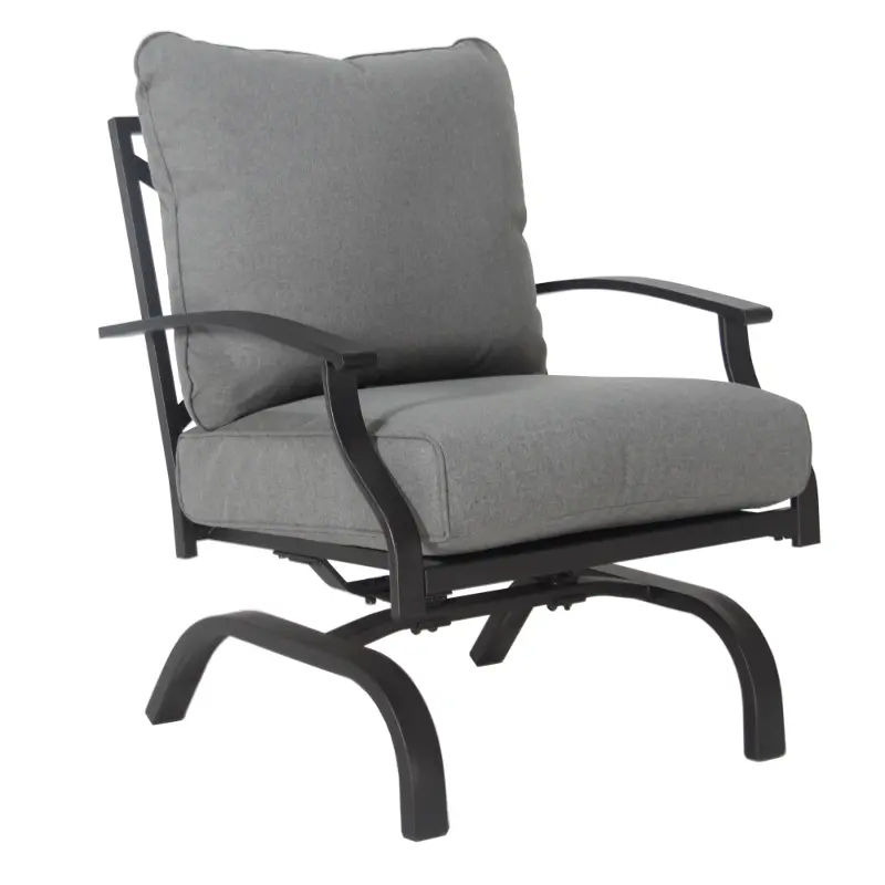 Franklin Gray Patio Club Chair with Motion