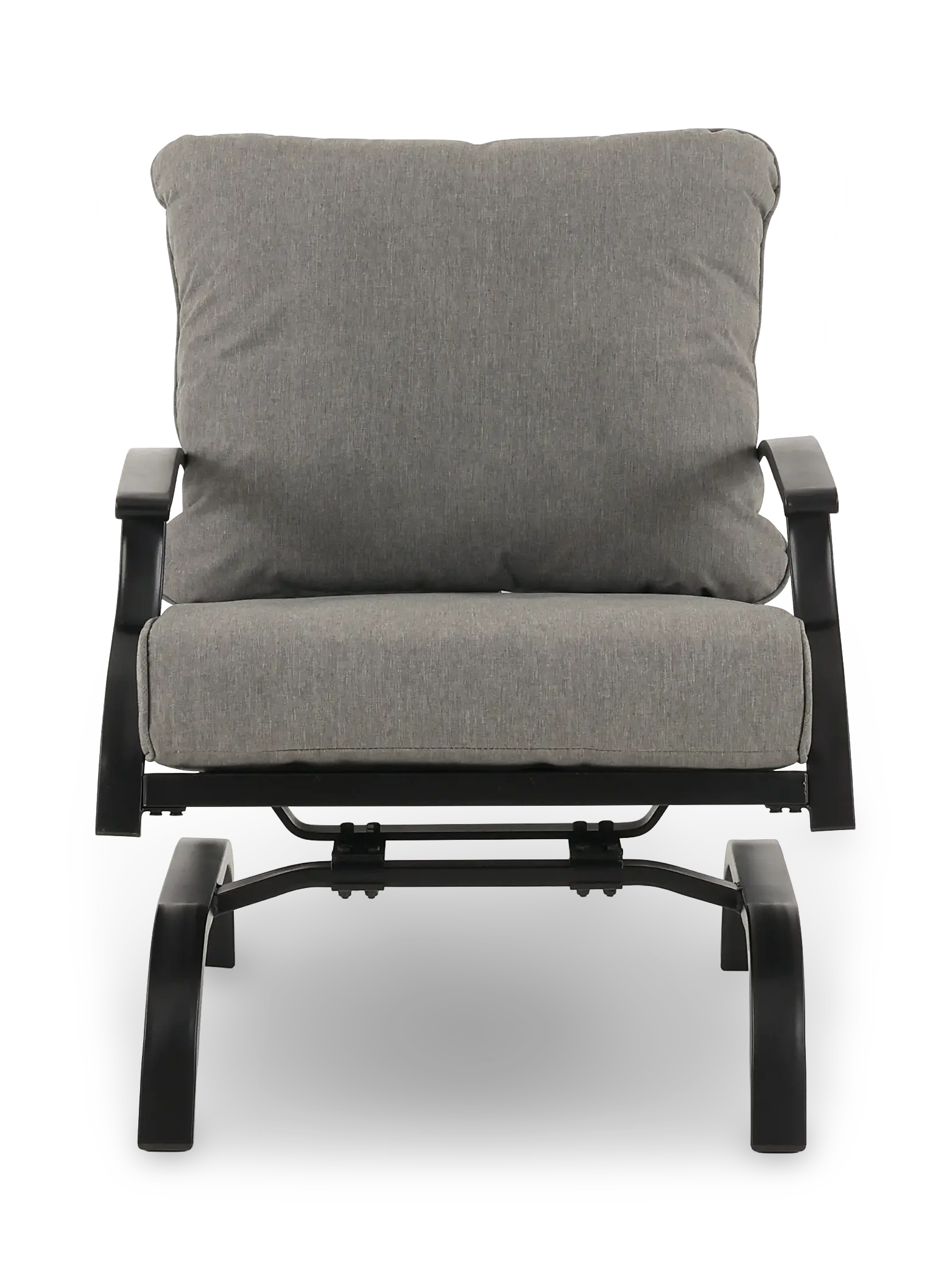 Franklin Gray Patio Club Chair with Motion-5