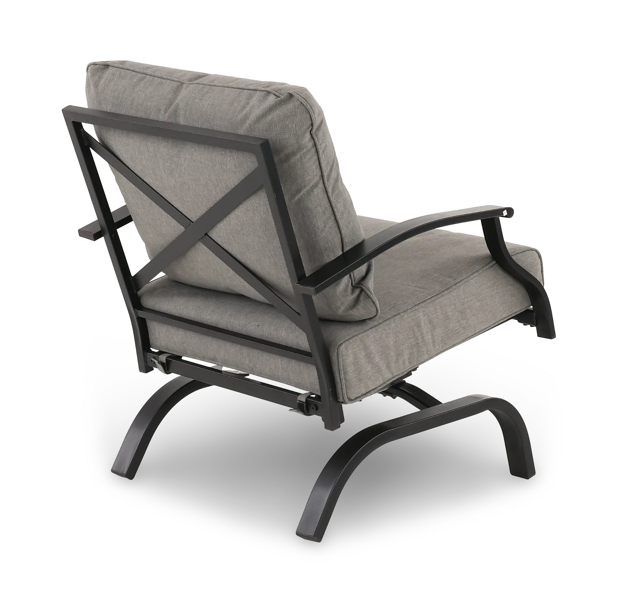 Franklin Gray Patio Club Chair with Motion-6