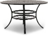 Lucia Brown Round Patio Dining Table