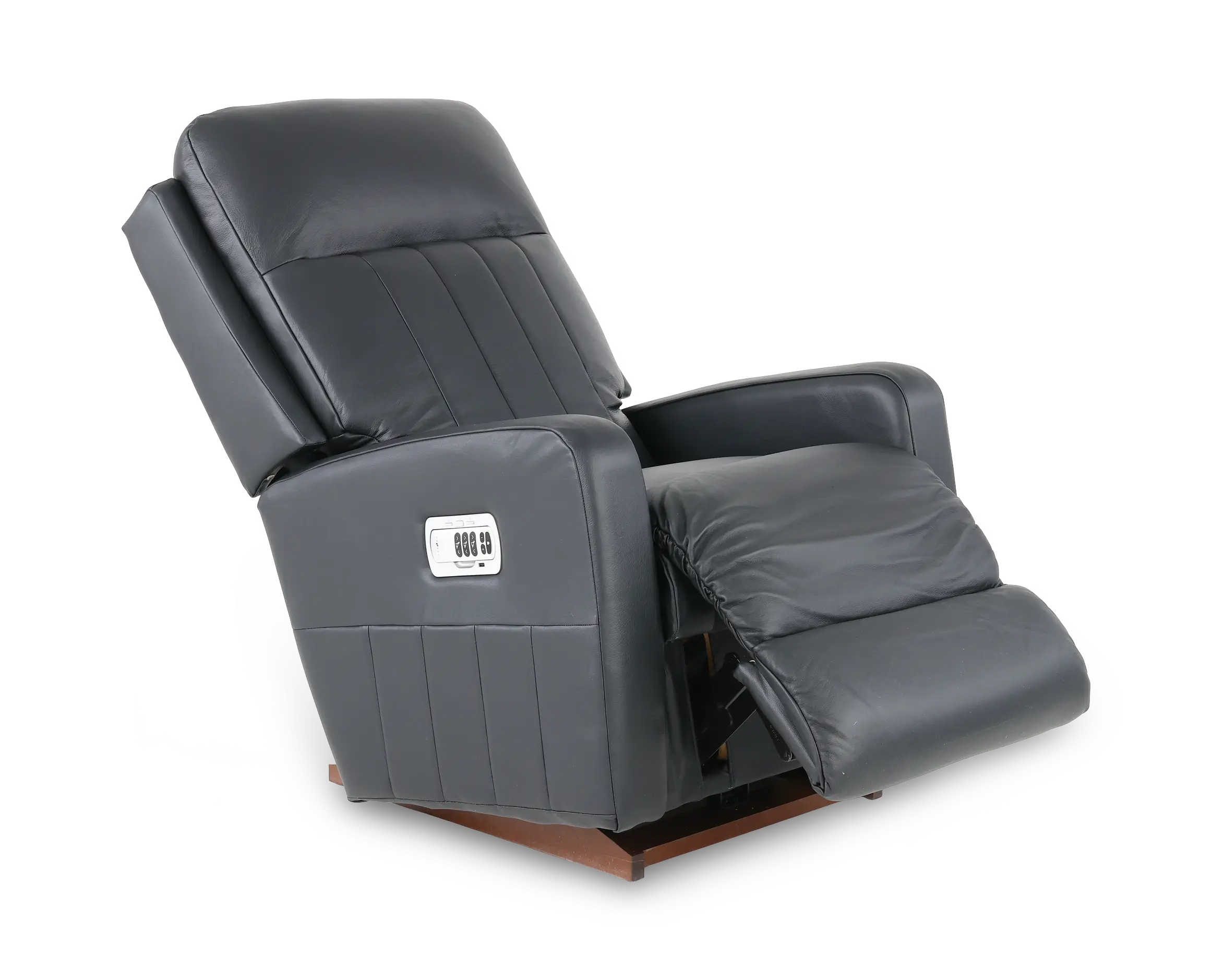 10X-747/LB206150 Finley Onyx Power Rocker Recliner with Adjustable Headrest and Lumbar Support-5