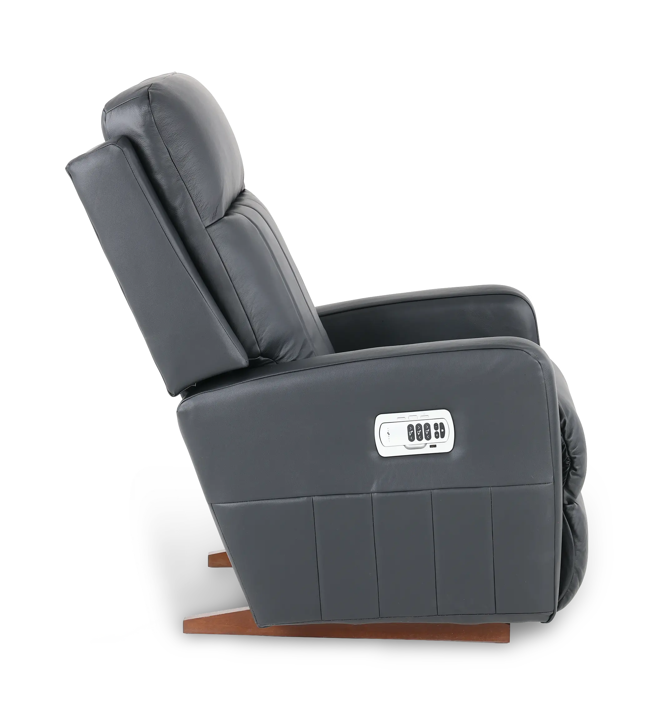 10X-747/LB206150 Finley Onyx Power Rocker Recliner with Adjustable Headrest and Lumbar Support-6