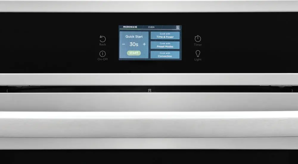 GCWM3070AF Frigidaire Gallery 30 Electric Wall Oven and Microwave Combination with Stone-Baked Pizza - Stainless Steel-12