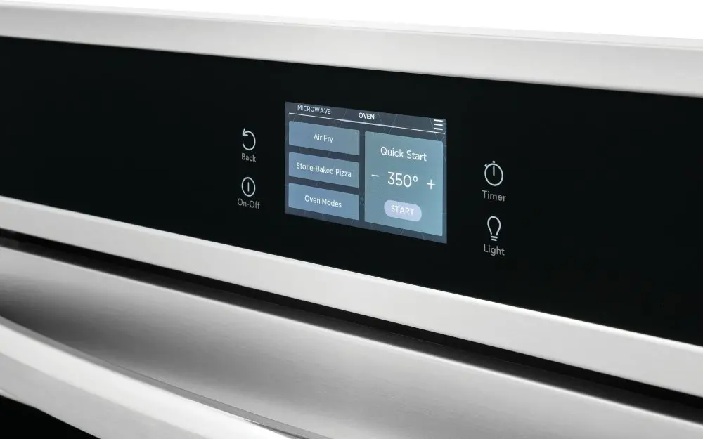 GCWM3070AF Frigidaire Gallery 30 Electric Wall Oven and Microwave Combination with Stone-Baked Pizza - Stainless Steel-13