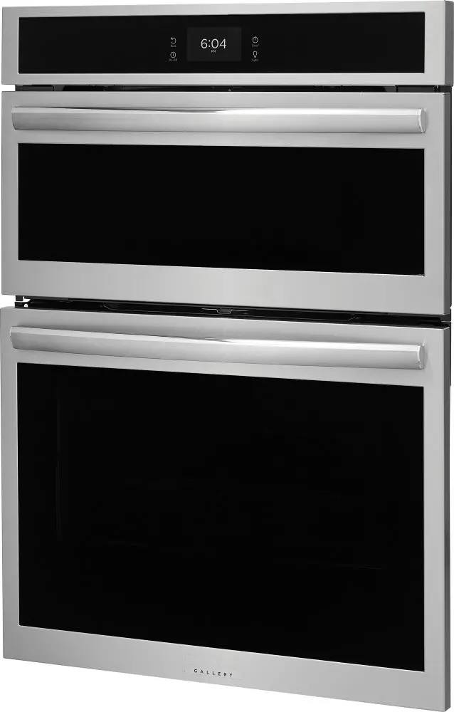 GCWM3070AF Frigidaire Gallery 30 Electric Wall Oven and Microwave Combination with Stone-Baked Pizza - Stainless Steel-14