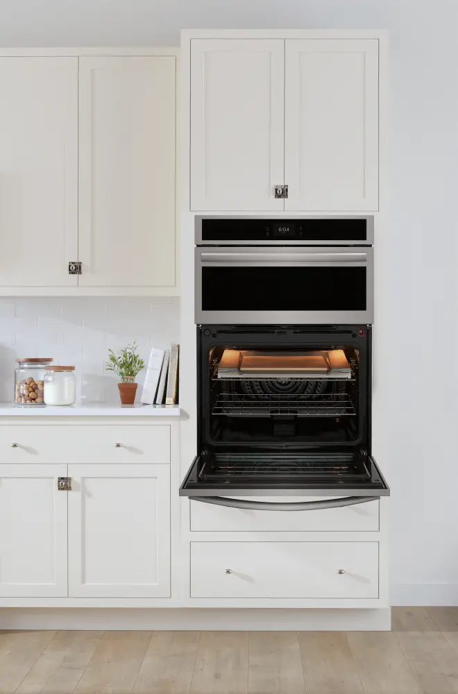 GCWM3070AF Frigidaire Gallery 30 Electric Wall Oven and Microwave Combination with Stone-Baked Pizza - Stainless Steel-15