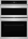 GCWM3070AF Frigidaire Gallery 30 Electric Wall Oven and Microwave Combination with Stone-Baked Pizza - Stainless Steel