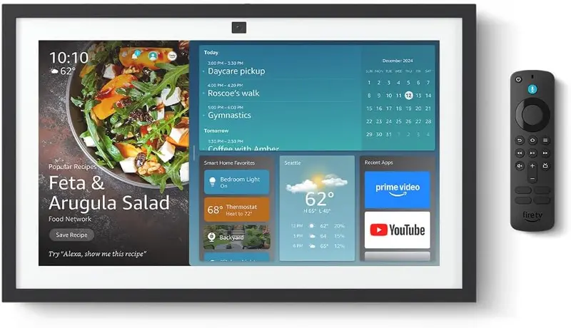 Amazon Echo Show 15 (newest model), Full HD 15.6