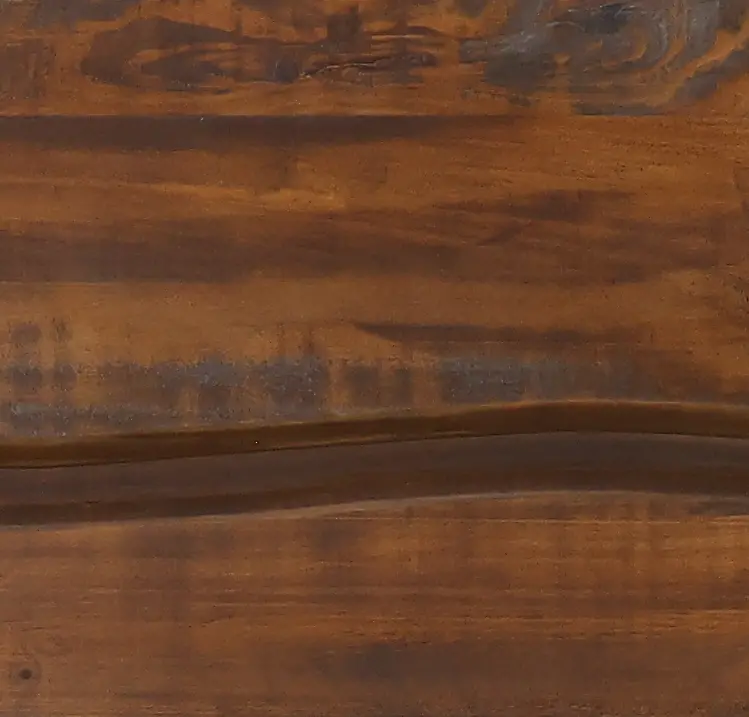 Nativa Brown Live Edge Queen Platform Bed-10