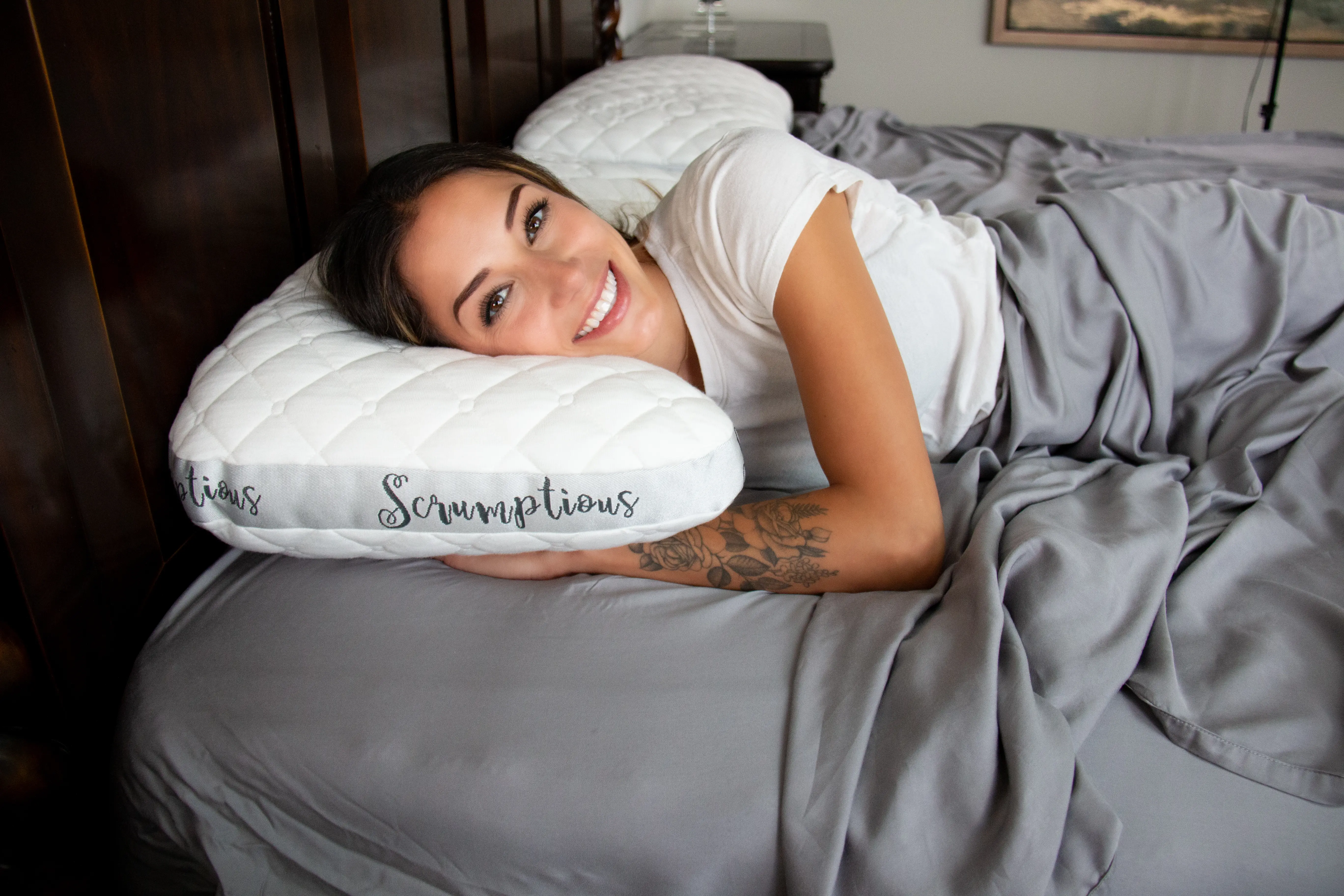Honeydew Scrumptious Side Sleeper King Pillow-8