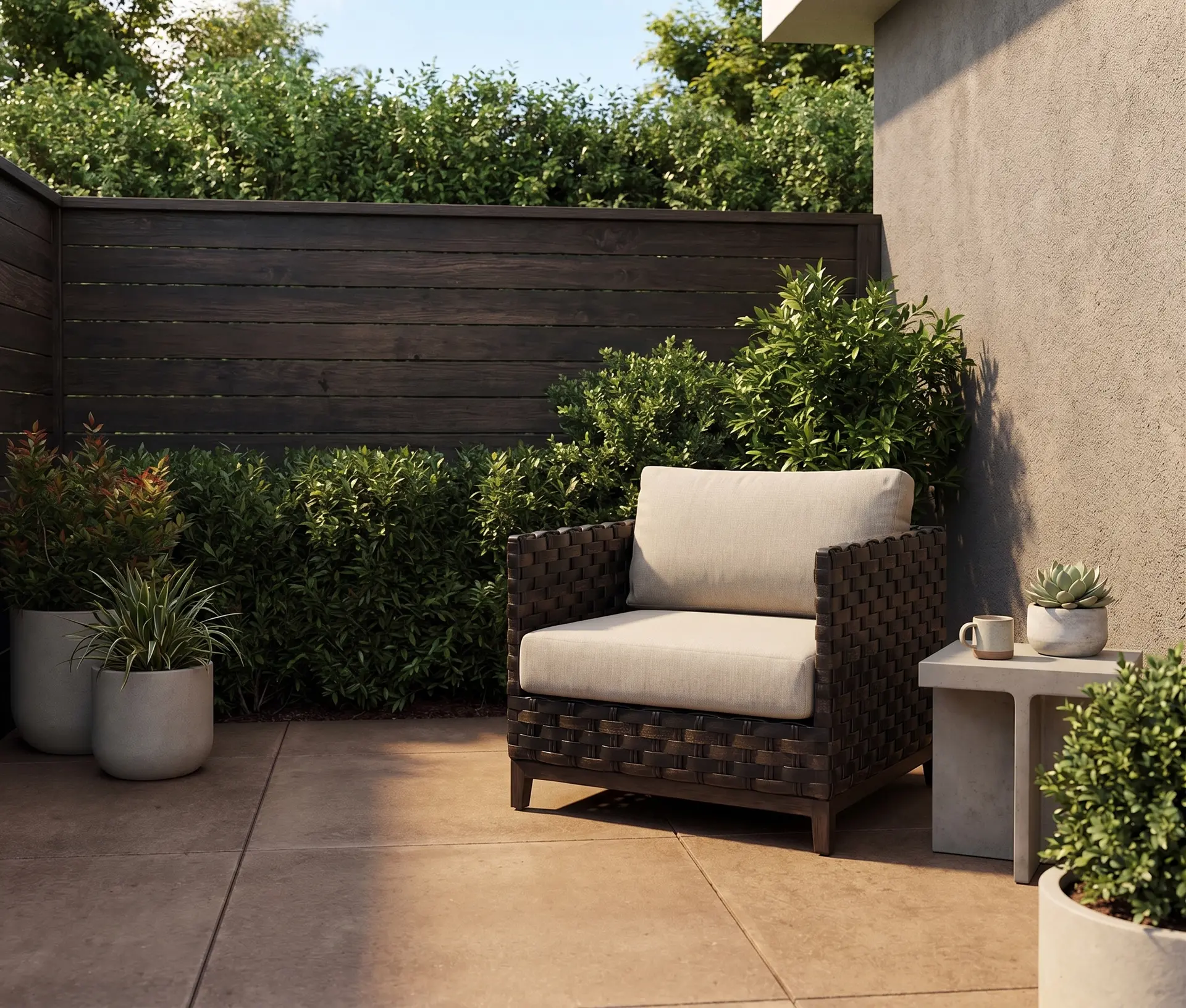 Ellsworth Beige Patio Lounge Chair-2