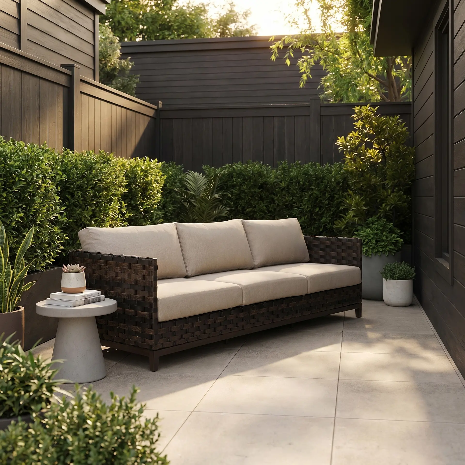 Ellsworth Beige Patio Sofa-2