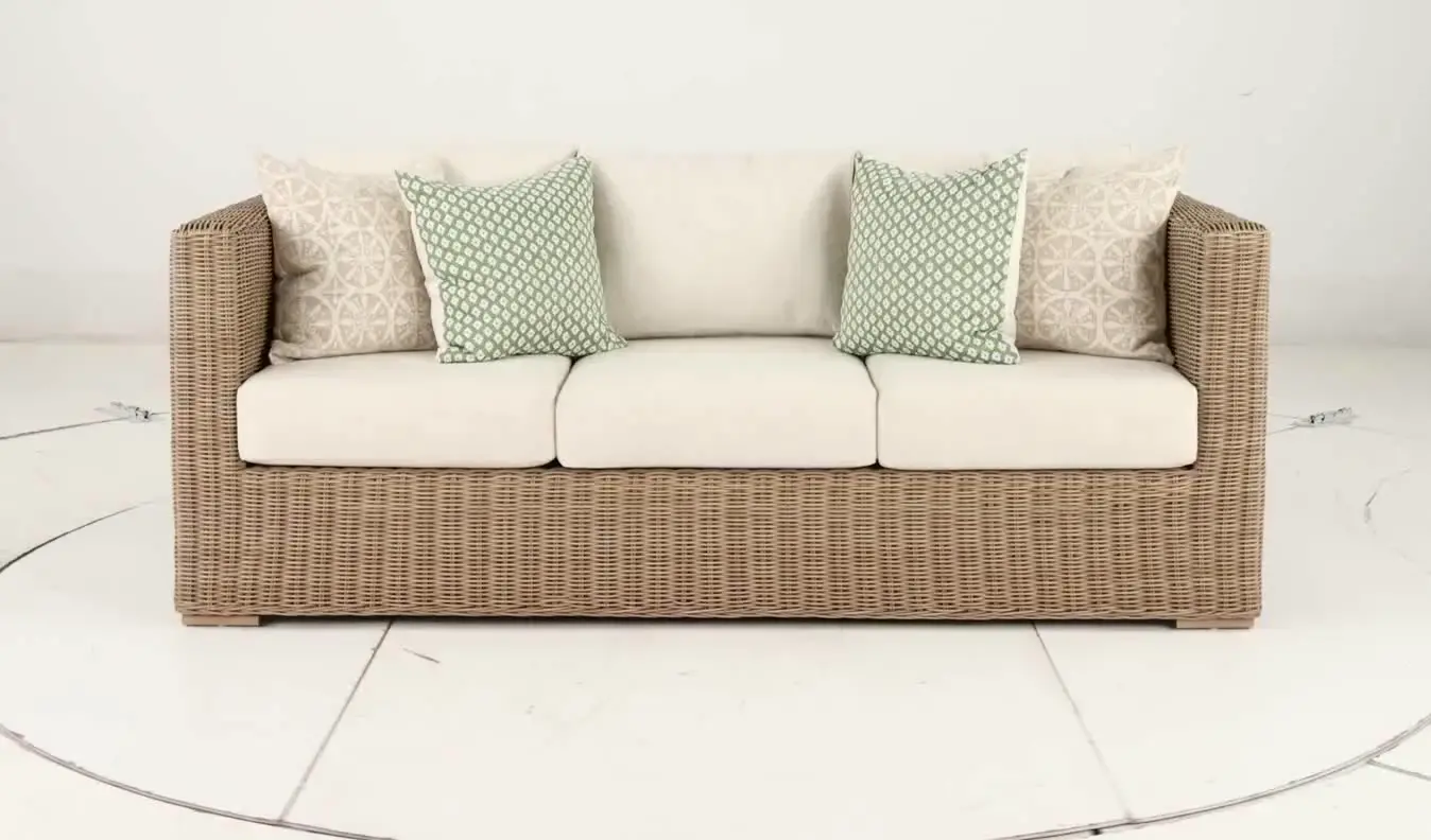 Huntington Beige Patio Sofa-10