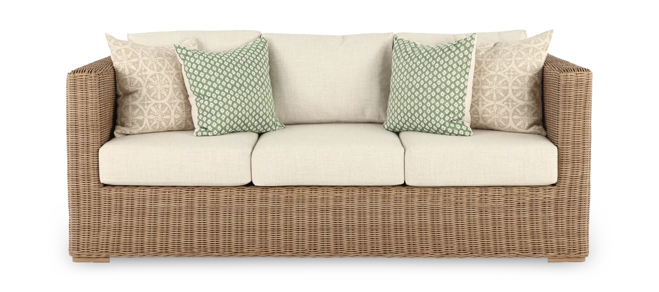 Huntington Beige Patio Sofa-4