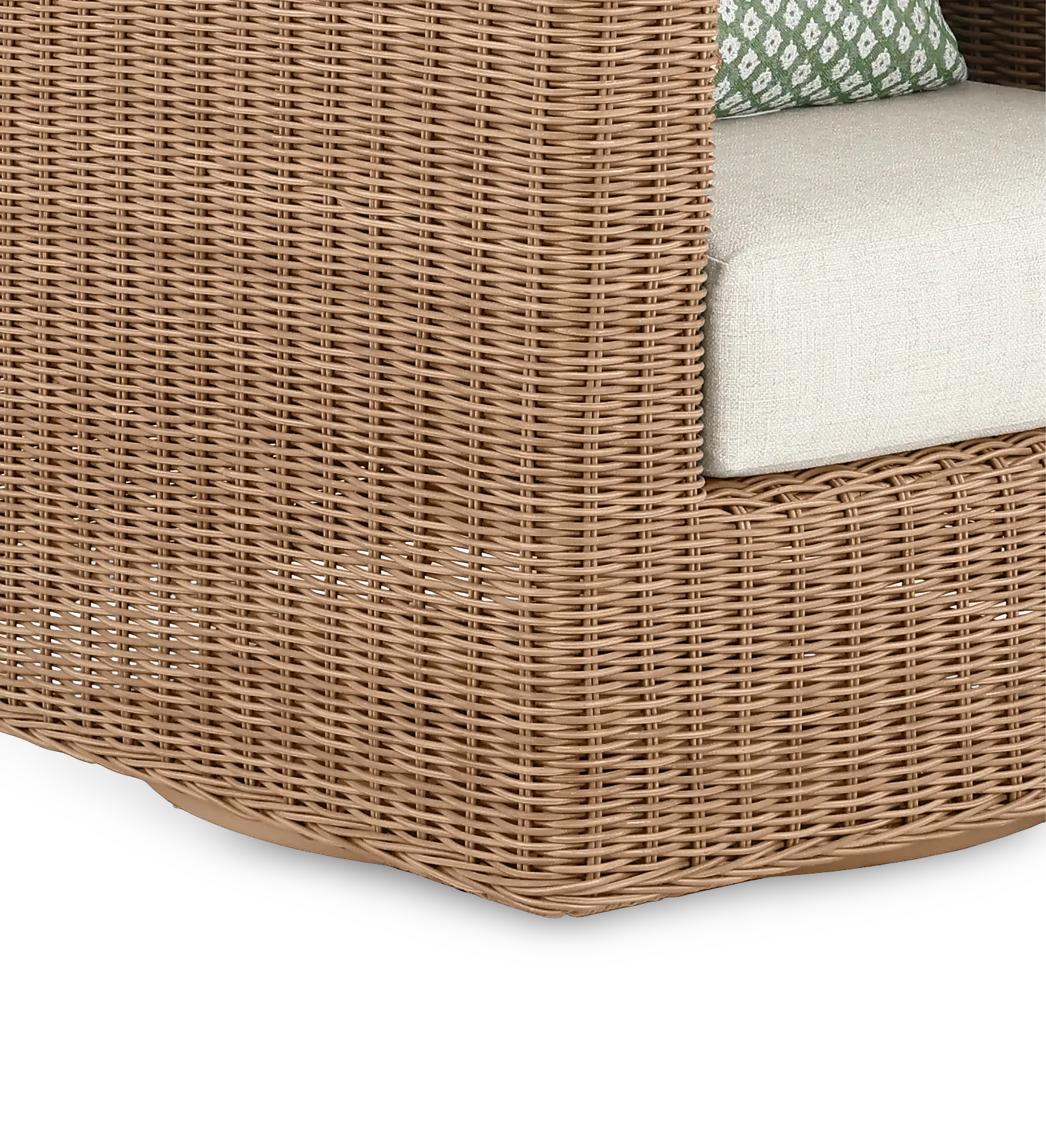 Huntington Beige Patio Swivel Lounge Chair-7
