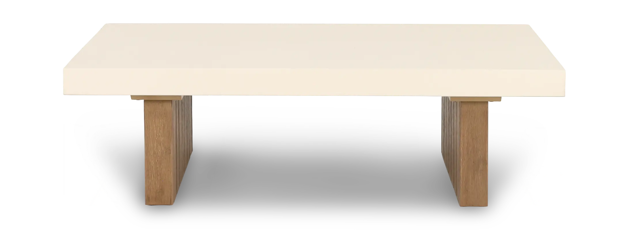 Huntington Beige Patio Coffee Table-2